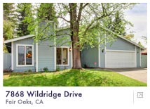 7868 Wildridge Drive  Fair Oaks  CA  95628